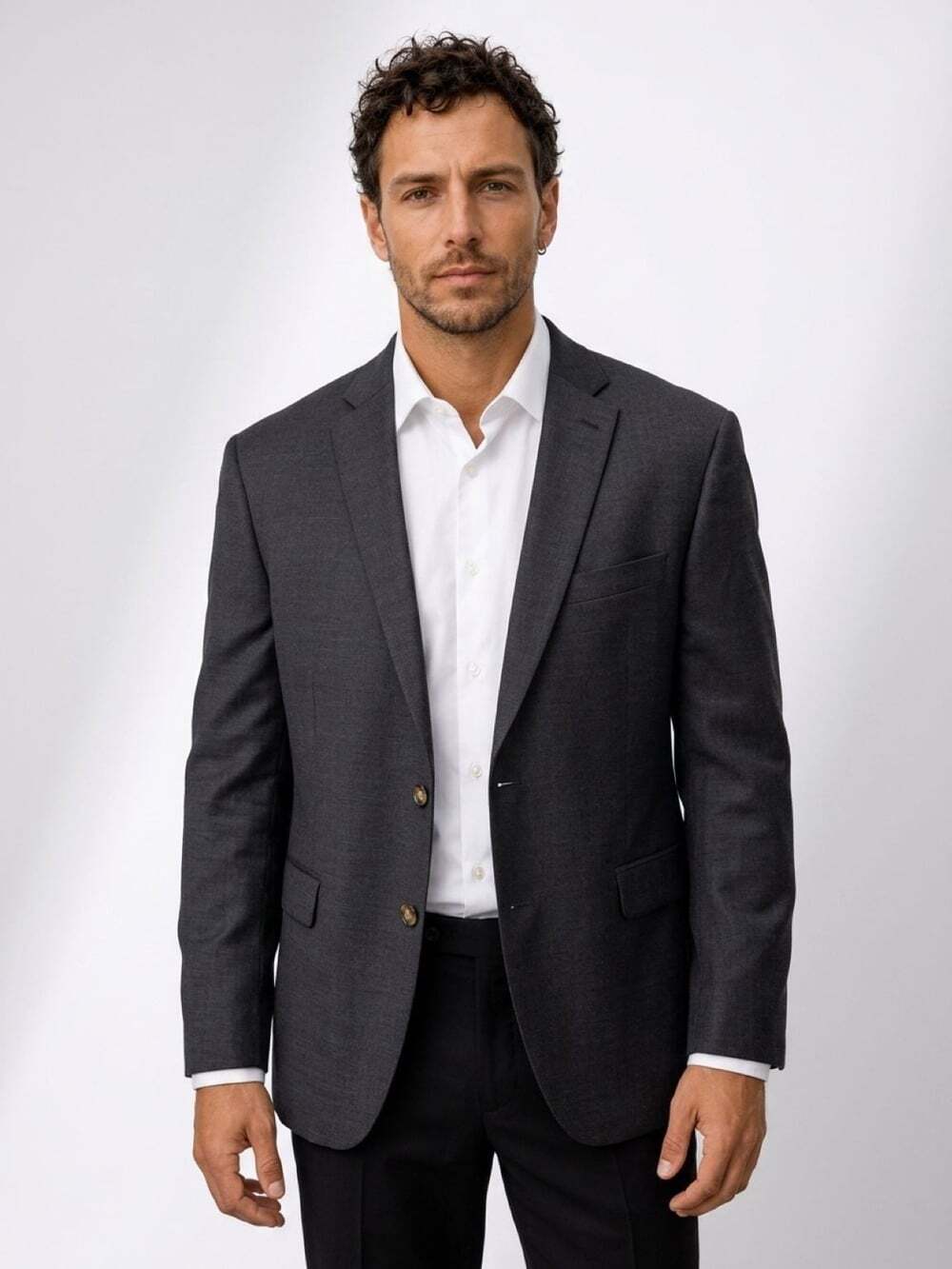 Made For You Men's Two-Button Blazer with Personalized Embroidery and Paisley Li